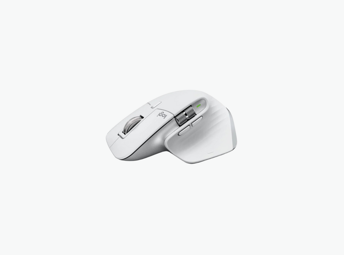 Logitech Master White Logitech MX Masters 3S Wit - Ergonomische Muis